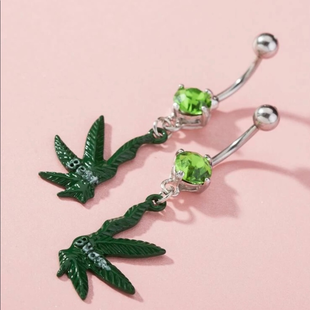 $10 BOHO  “BEST BUDS” ALLOY BELLY RINGS   2 PCs
